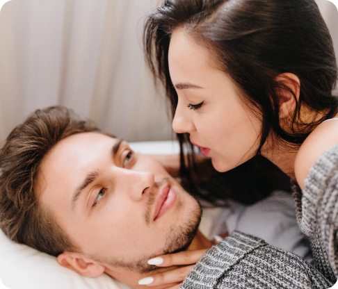 تقبيل حلمي رومانسي بالذكاء الاصطناعي